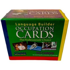 Stages Learning Materials Language Builder Occupation Cards Professionals Choice